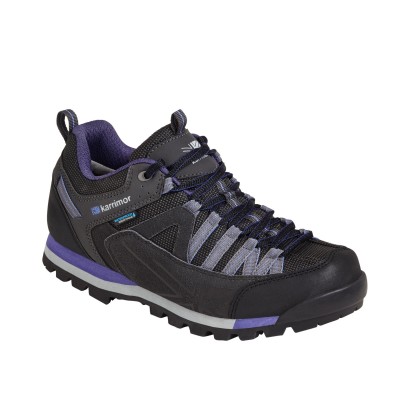 обувки,karrimor,kids,spike,low,waterproof,hiking,shoes,black,purple