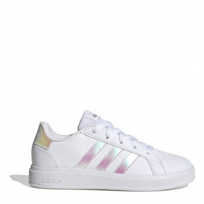 детски,маратонки,детски,маратонки,adidas,girls,grand,court,trainers,white,irides