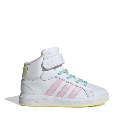детски,маратонки,детски,маратонки,adidas,girls,grand,court,trainers,white,pink