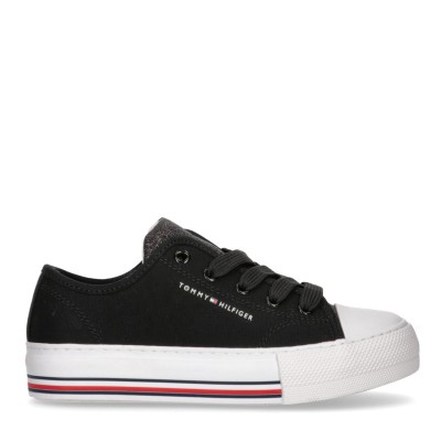 маратонки,за,училище,ученически,обувки,tommy,hilfiger,tommy,low,lace,snkr,jn42,black,999