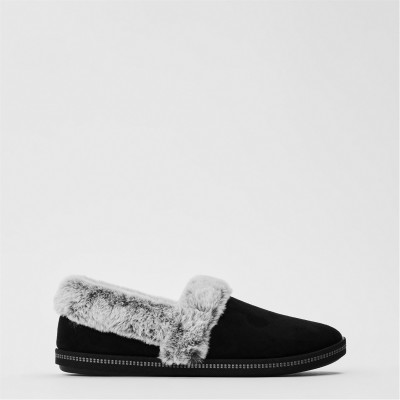 детски,пантофи,чехли,разпродажба,skechers,skechers,cozy,campfire,team,toasty,full,fit,slippers,girls,black