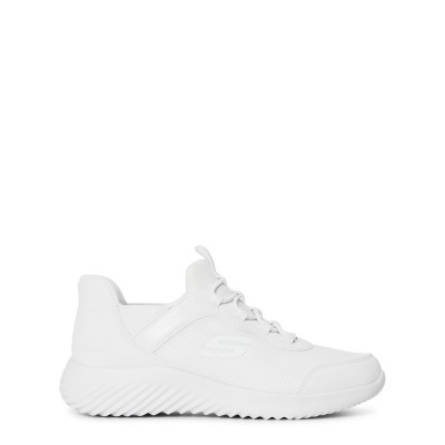 детски,маратонки,разпродажба,skechers,skechers,bounder,brisk,burst,slip,on,trainers,unisex,kids,white