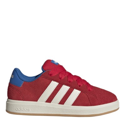 юношески,маратонки,разпродажба,adidas,детски,маратонки,adidas,grand,court,00s,trainers,juniors,red,gum