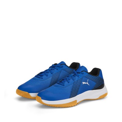 обувки,разпродажба,puma,детски,маратонки,puma,varion,jr,indoor,court,shoes,blue,white