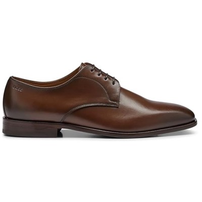 boss,kids',lisbon,derby,shoes,medium,brown
