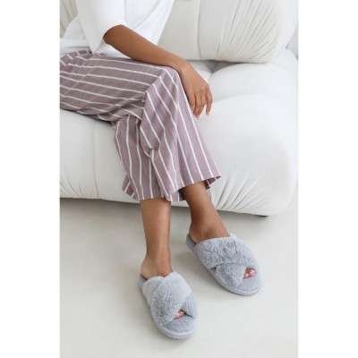 пантофи,чехли,wheres,that,from,where,s,cross,over,fluffy,slippers,grey