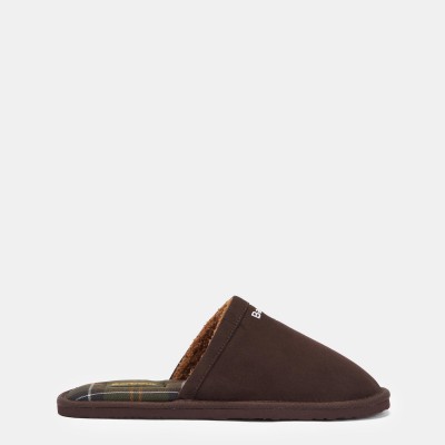 пантофи,чехли,barbour,everitt,mule,slippers,brown,br51