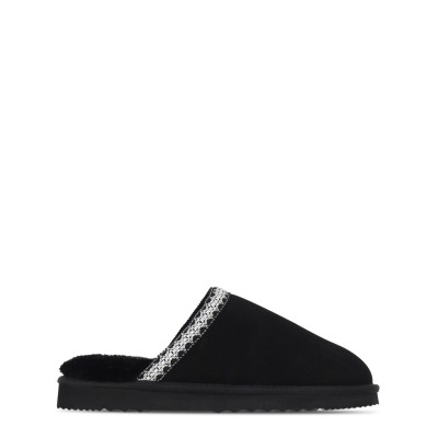 пантофи,чехли,мъжки,пантофи,jack,wills,mule,slippers,black