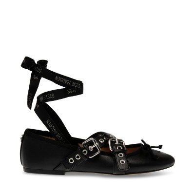 обувки,чехли,steve,madden,baylen,strapped,ballet,pumps,black