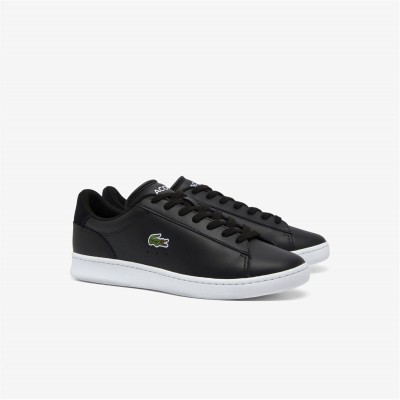 маратонки,мъжки,маратонки,lacoste,men's,carnaby,low,top,trainers,black,white,312