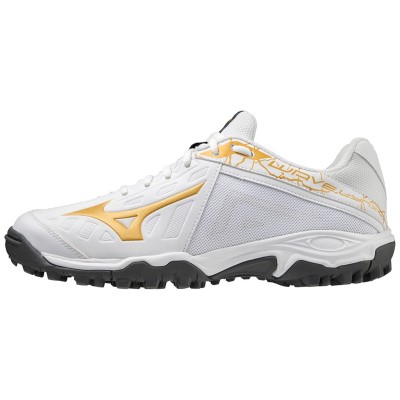 обувки,за,хокей,дамски,маратонки,мъжки,маратонки,хокей,mizuno,wave,lynx,hockey,shoe,wht,gold,iron