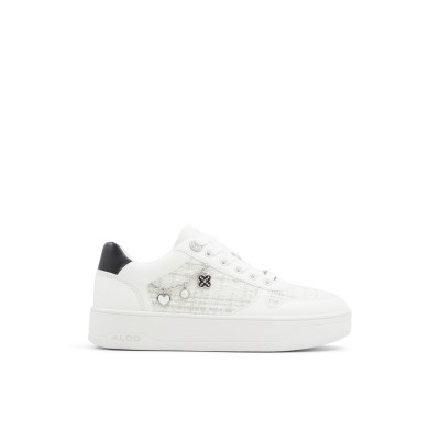 маратонки,aldo,women's,marisette,platform,trainers,white,black