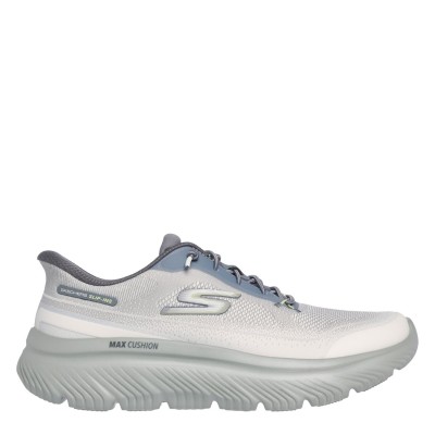 мъжки,маратонки,мъжки,маратонки,skechers,go,walk,max,cushioning,hyper,slip,on,trainers,mens,charcoal,lime