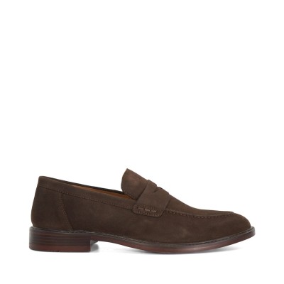 мъжки,обувки,dune,london,stanwood,loafers,mens,brown,suede