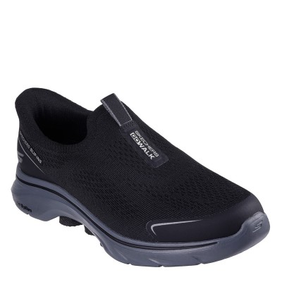 мъжки,маратонки,мъжки,маратонки,skechers,go,walk,7,easy,on,evolution,slip,runners,mens,black,charcoal