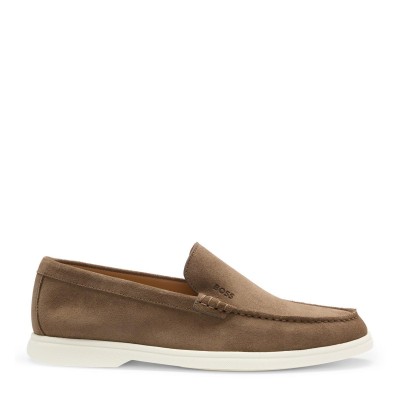 boss,men,s,sienne,logo,embossed,loafers,med,beige,260