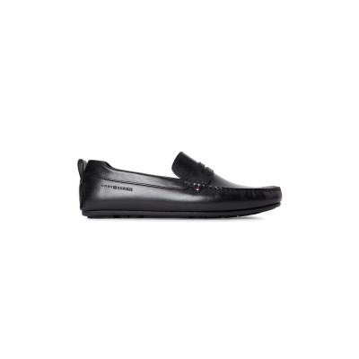 tommy,hilfiger,men,s,loafers,triple,black