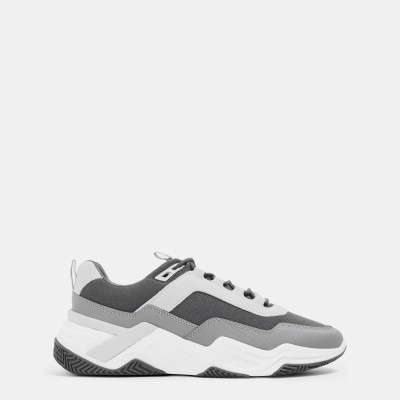маратонки,мъжки,маратонки,mallet,men,s,odyssey,chunky,trainers,grey