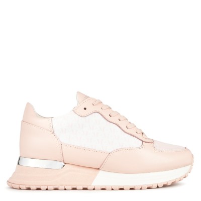mallet,popham,monogram,trainers,pale,pink