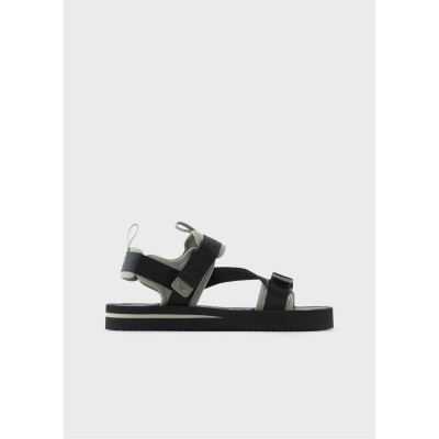 мъжки,сандали,мъжки,джапанки,и,чехли,emporio,armani,emporio,nyln,strp,sn99,salvia&#x2b;black