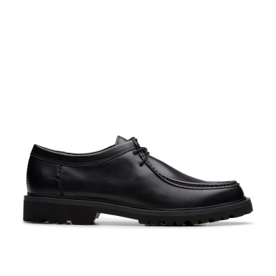 обувки,clarks,men,s,moc,toe,formal,shoes,black,leather