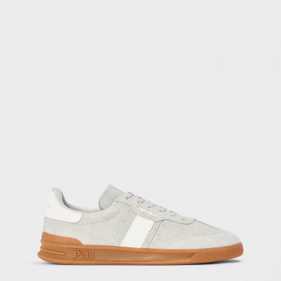 дамски,маратонки,polo,ralph,lauren,women,s,leather,court,trainers,taupe,greywash