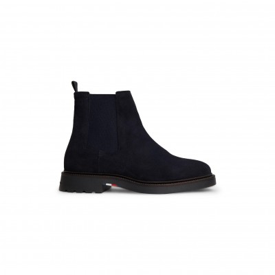 обувки,мъжки,маратонки,tommy,hilfiger,men,s,corporate,suede,chelsea,boots,navy,blue