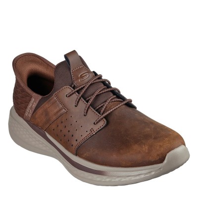 мъжки,маратонки,мъжки,маратонки,skechers,slade,zachary,slip,on,trainers,mens,dark,brw,m,lth