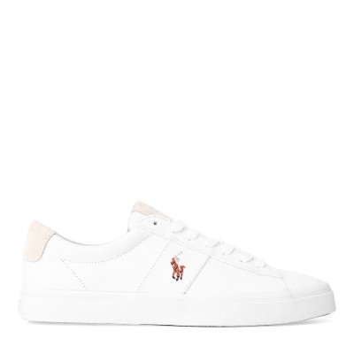 маратонки,мъжки,маратонки,polo,ralph,lauren,canvas,trainers,white,2wcf