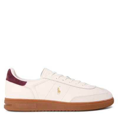 маратонки,мъжки,маратонки,polo,ralph,lauren,men,s,bedford,low,top,trainers,deck,wht,wine
