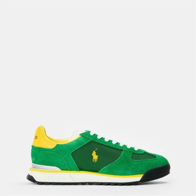 маратонки,мъжки,маратонки,polo,ralph,lauren,men's,varick,low,top,trainers,green,yellow