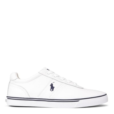 маратонки,мъжки,маратонки,polo,ralph,lauren,leather,hanford,low,top,trainers,white