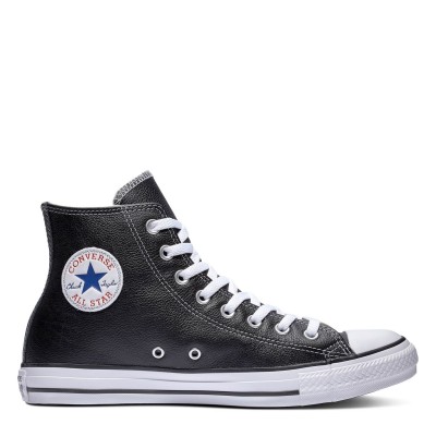 високи,кецове,мъжки,маратонки,converse,lifestyle,all,star,leather,hi,top,trainers,black,001