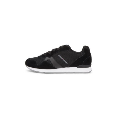 маратонки,мъжки,ежедневни,облекла,мъжки,маратонки,tommy,hilfiger,men,s,runner,icon,mix,runners,black