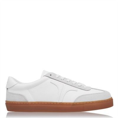 маратонки,мъжки,маратонки,ted,baker,robert,leather,trainers,white