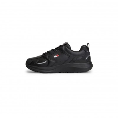 отново,на,училище,мъжки,маратонки,tommy,jeans,tj,lth,runner,sn71,triple,black