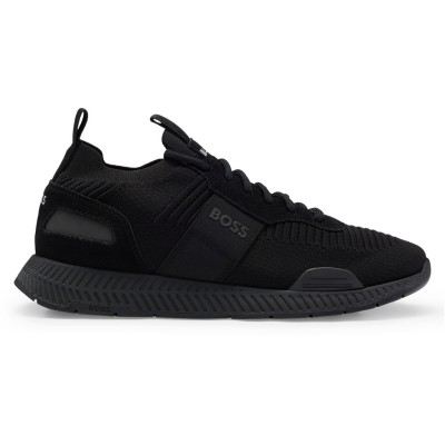 маратонки,мъжки,маратонки,boss,titanium,knit,trainers,black
