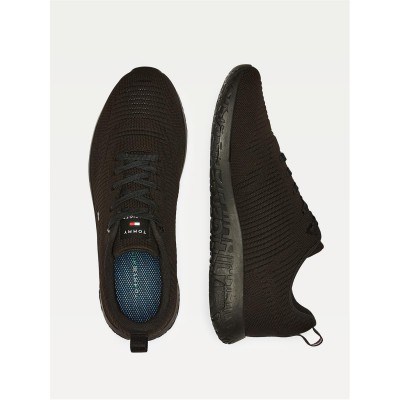маратонки,мъжки,маратонки,tommy,hilfiger,tevo,run,trainers,black,bds
