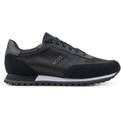 маратонки,мъжки,маратонки,boss,men's,parkour,runners,black