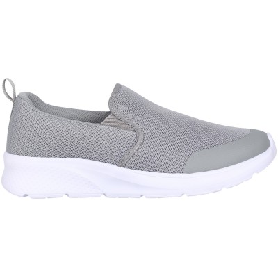 slazenger,zeal,mens,slip,on,shoes,grey,white
