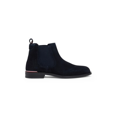 обувки,мъжки,боти,tommy,hilfiger,suede,chelsea,low,boots,navy