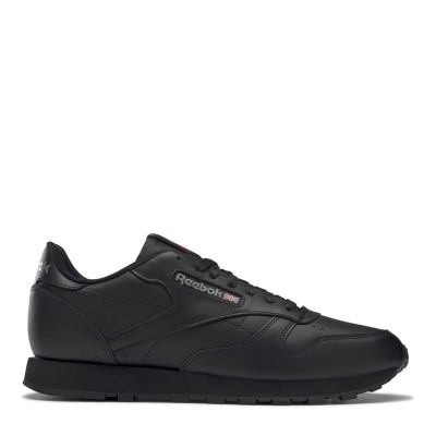 мъжки,маратонки,мъжки,маратонки,reebok,classic,leather,mens,trainers,black