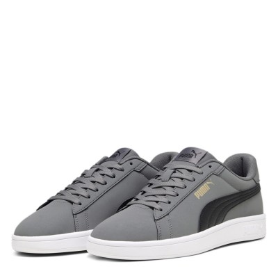 мъжки,маратонки,разпродажба,puma,мъжки,маратонки,puma,smash,3.0,buck,low,top,trainers,mens,grey,blk,wht