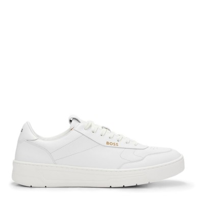 маратонки,мъжки,маратонки,boss,men's,baltimore,tenn,trainers,luxury,leather,and,suede,white