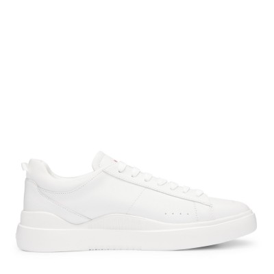 маратонки,мъжки,маратонки,hugo,tenn,leather,trainers,white