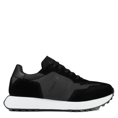 маратонки,мъжки,маратонки,calvin,klein,suede,trainers,black,white