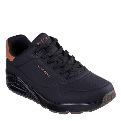 мъжки,маратонки,мъжки,маратонки,skechers,deboss,durabuck,with,pop,suede,heel,low,top,trainers,mens,blk,drbk,cht,sd