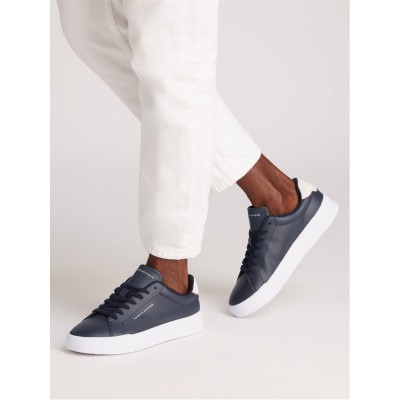маратонки,мъжки,маратонки,tommy,hilfiger,court,leather,low,top,trainers,navy,white