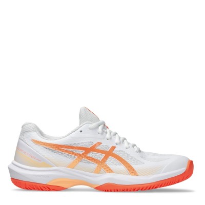 дамски,обувки,дамски,маратонки,нетбол,asics,court,hunter,ff,netball,shoes,womens,white,coral