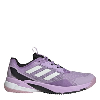 дамски,обувки,разпродажба,adidas,дамски,маратонки,нетбол,adidas,crazyflight,6,indoor,shoes,womens,plum,met,blk